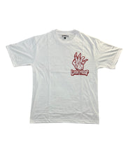 Scarz White T-shirt With Red "New Logo"